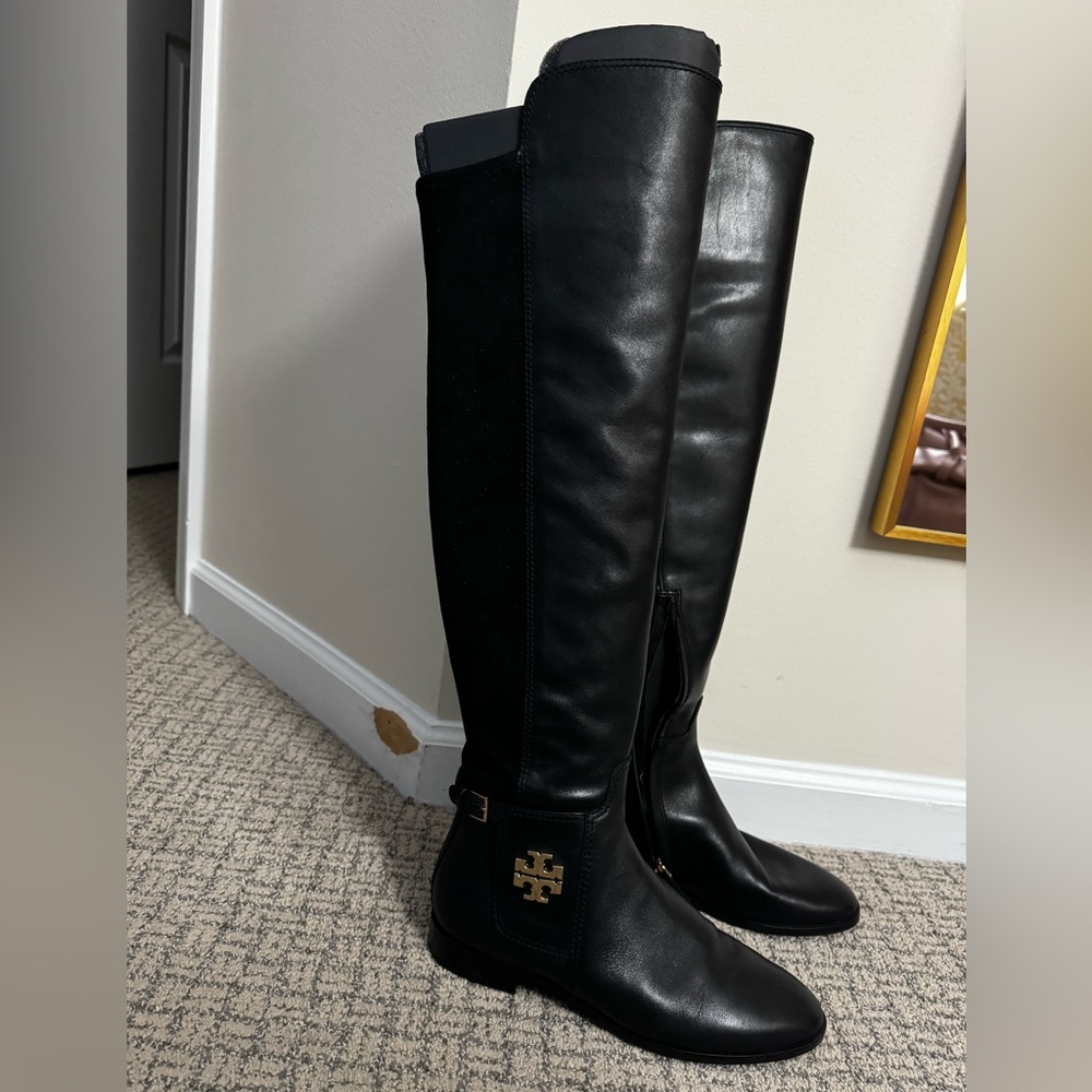 Tory Burch leather boots